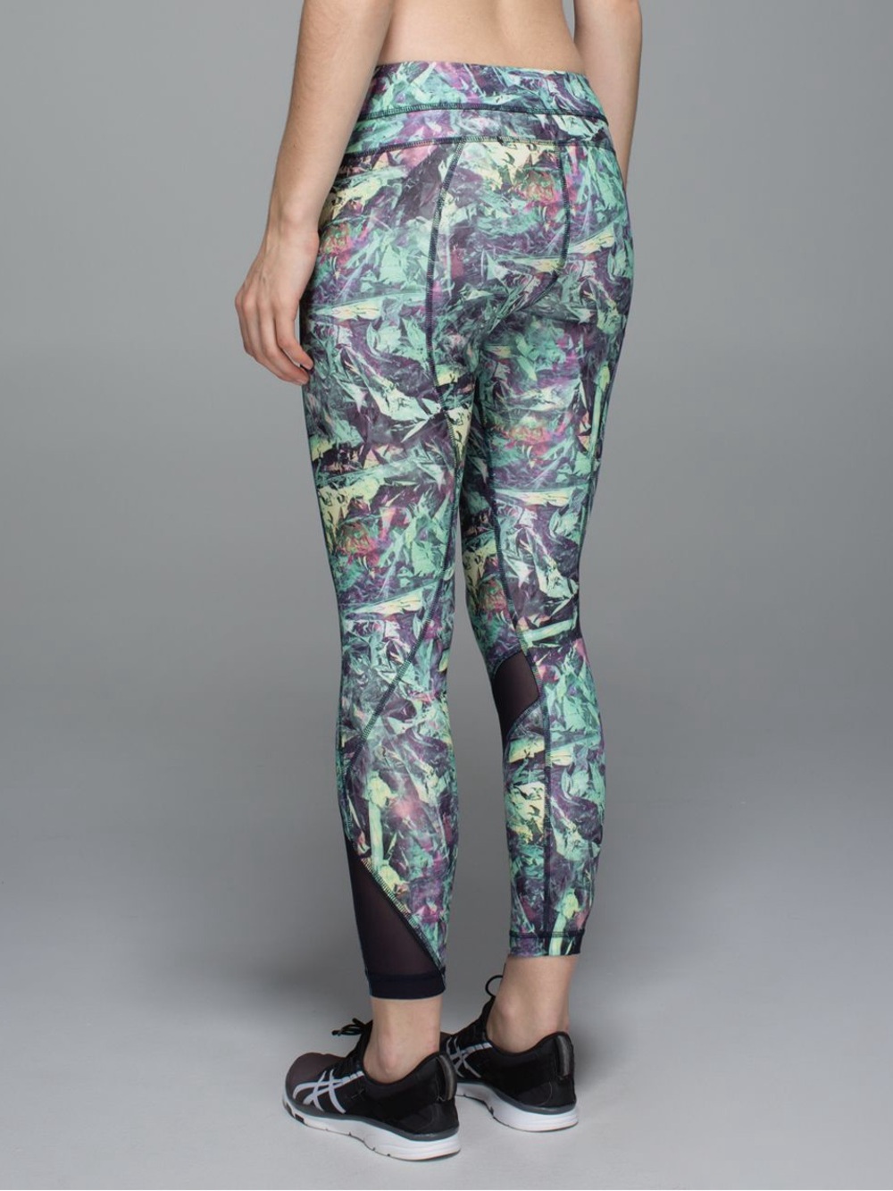 Lululemon Inspire Tight II *Full-On Luxtreme (Mesh) Iridescent Multi Size 8 - Picture 2 of 12